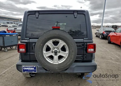 2021 Jeep Wrangler Unlimited Sport from USA, damaged, VIN 1C4HJXDN6MW606372
